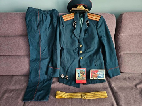 Vintage soviet officer uniform - vintage,
