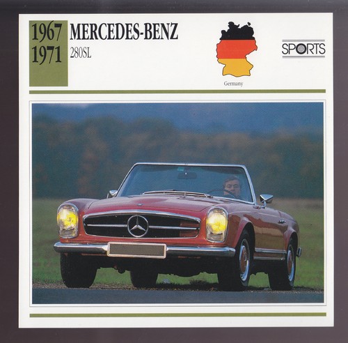 1967 1971 mercedes - mercedes-benz, 280sl