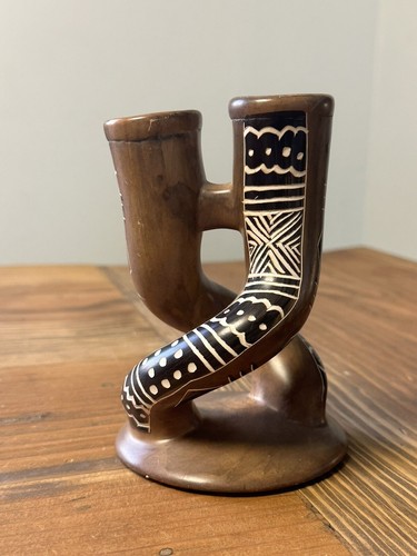 Hand carved kenya soapstone - carved,