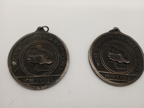Vintage sports medals - vintage, track