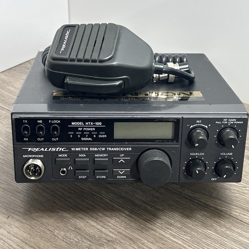 Radio shack realistic htx 100 - shack,