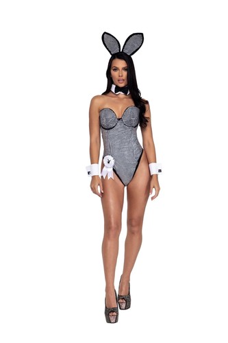 8pc playboy rhinestone bunny - rhinestone,