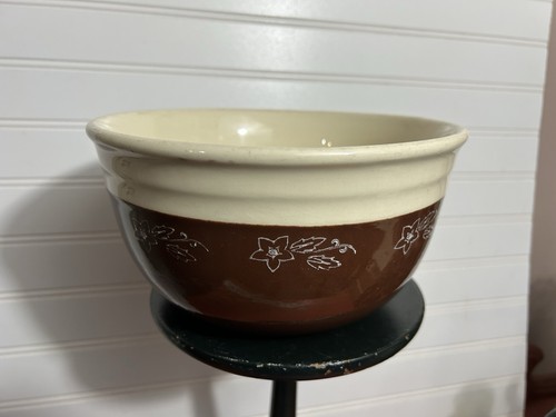Vtg 1940s stoneware crock - 1940s,