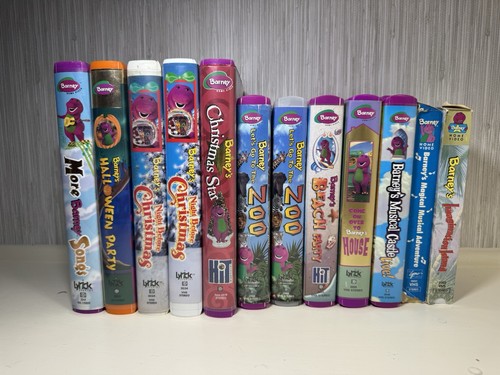 Vintage barney vhs - video, tape