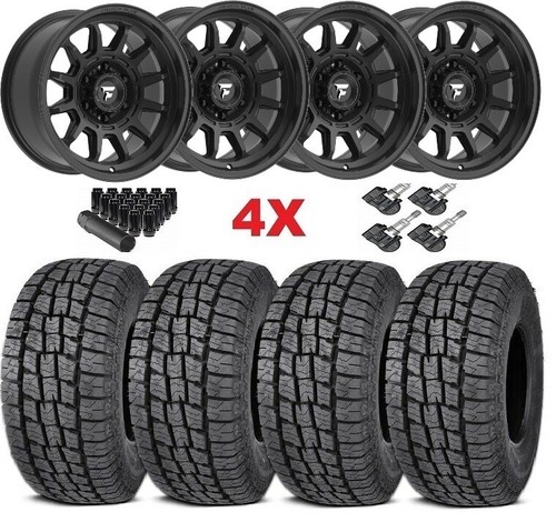 Black wheel set tires - set, 70