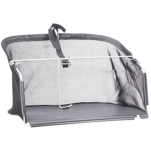 Quick release grass catcher - release,