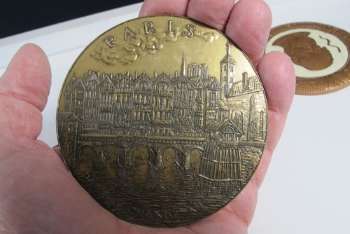 Vintage paris pont change - vintage,