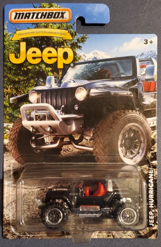 2015 matchbox jeep hurricane - jeep,