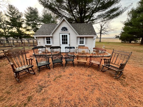 One antique handmade country - one,