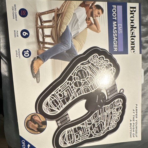 Brookstone ems foot - ems, massager