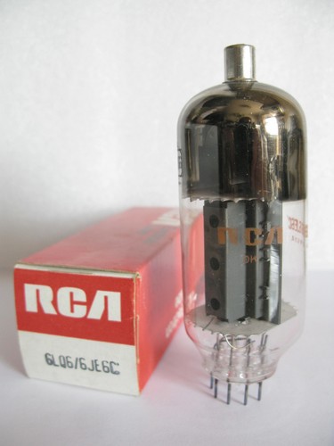 One 1971 rca 6je6c 6lq6 - rca,