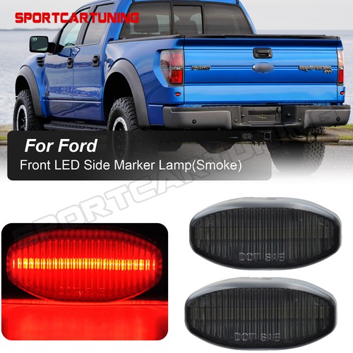 Smoked rear red led side - 2x,