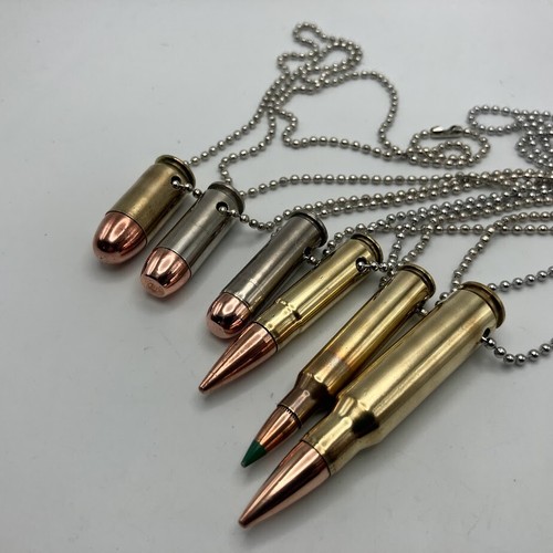 Bullet necklace mirror - necklace, or