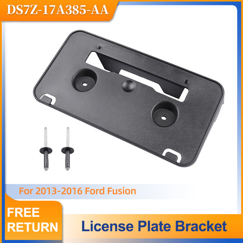Bumper license plate holder - license,