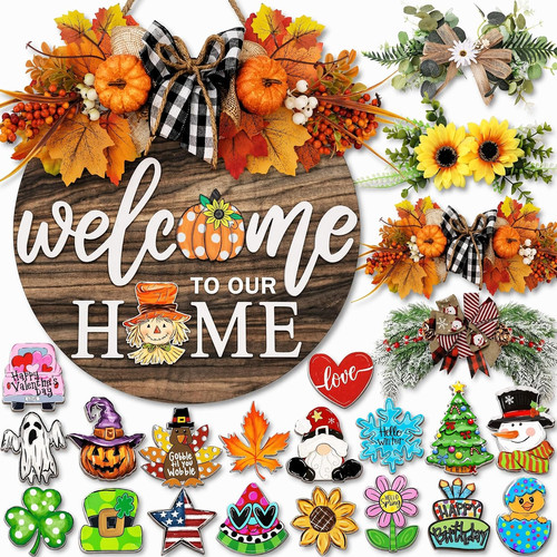 Interchangeable welcome sign - interchangeable,