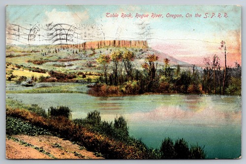 Postcard table rock - postcard, or