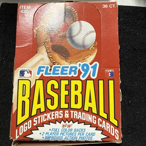 1991 fleer baseball - 1991, wax