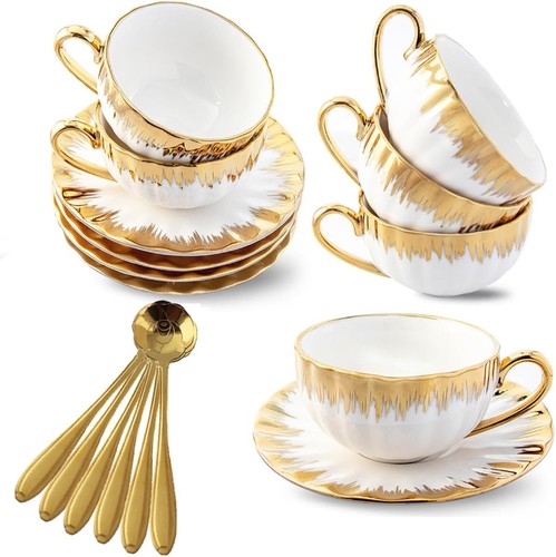 6pcs luxury ornate - luxury, gold
