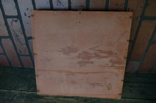 Antique primitive old red - primitive,