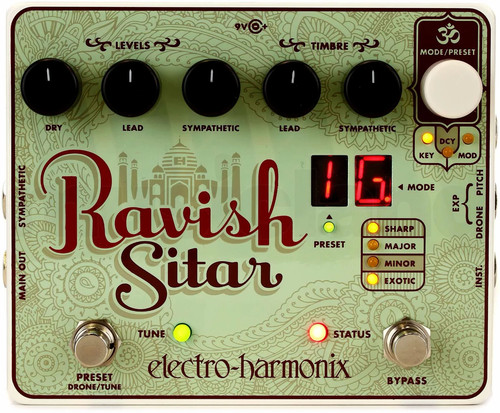 Electro harmonix ravish sitar - harmonix,