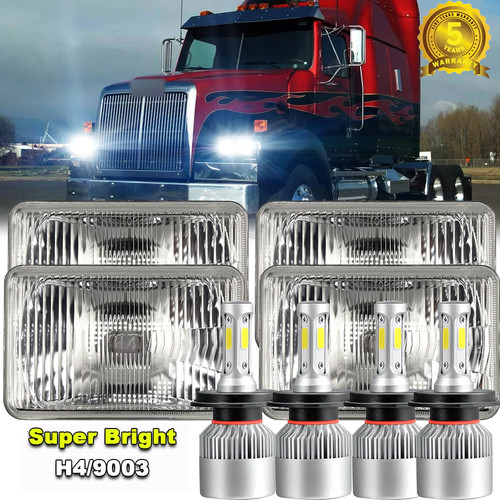 4pcs 4x6 led - 4x6",
