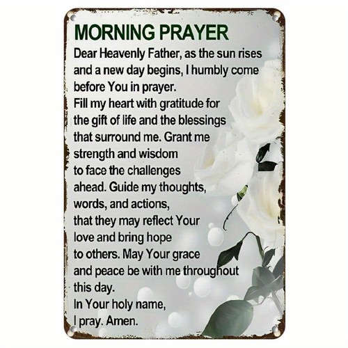 Morning prayer inspirational - morning,
