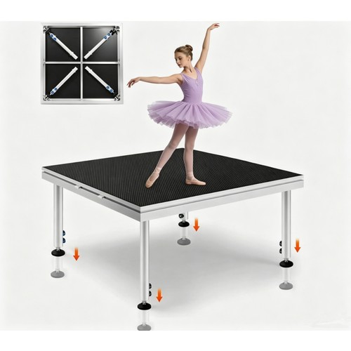 Portable stage 4x4 height - portable,
