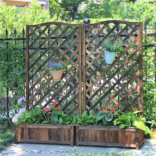 Freestanding raised garden bed - garden,