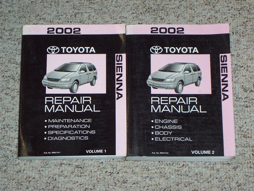 2002 toyota sienna - toyota,