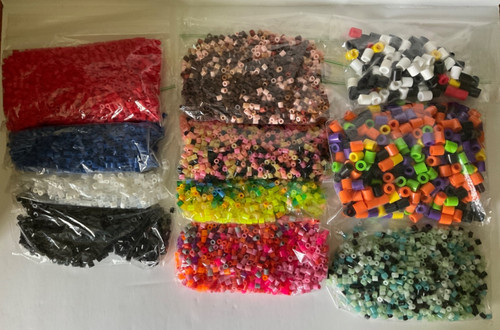 Perler beads mixed lot - beads,