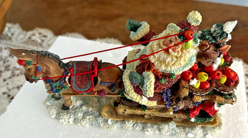 Vintage crinkle claus - vintage,