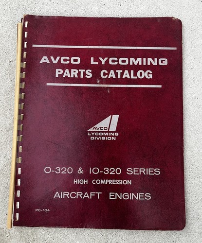 Avco lycoming 320 - io-320, &