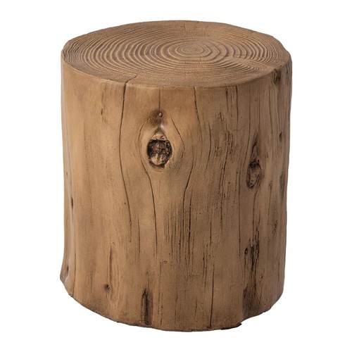 Light brown faux - wood, concrete