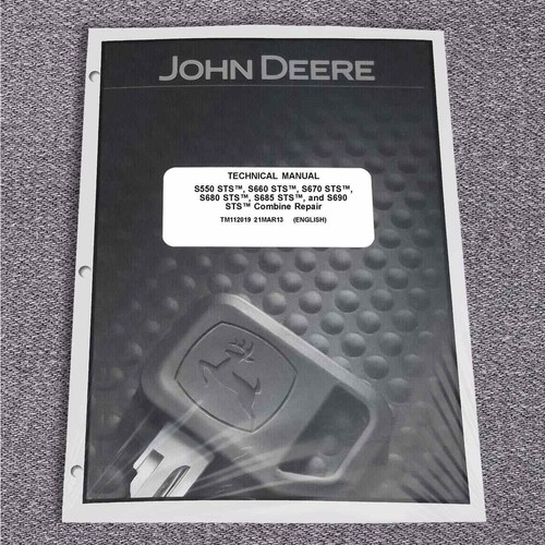 John deere s550 - john, s670