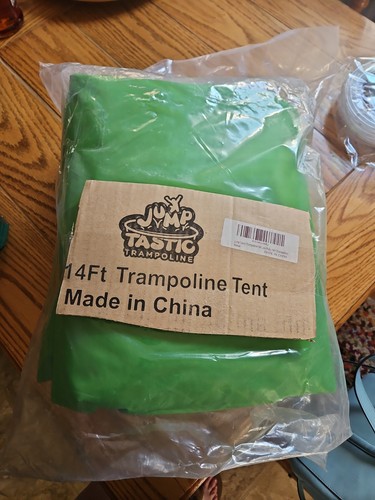 Jump tastic trampoline - trampoline, tent