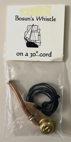 New vintage bosun whistle - new,