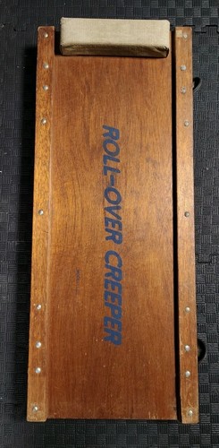 Vintage wood roll - wood, creeper