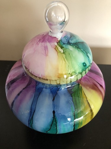 Vidi glass multicolored drip - glass,