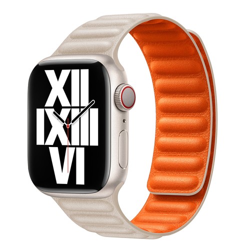 Leather band for - leather, watch