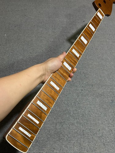 Fret roasted flame maple j - roasted,