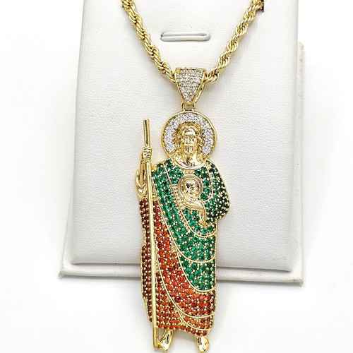 14k gold plated saint - 14k, jude