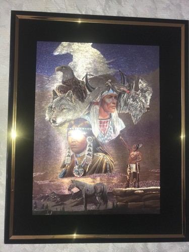 Native american indian foil - native,