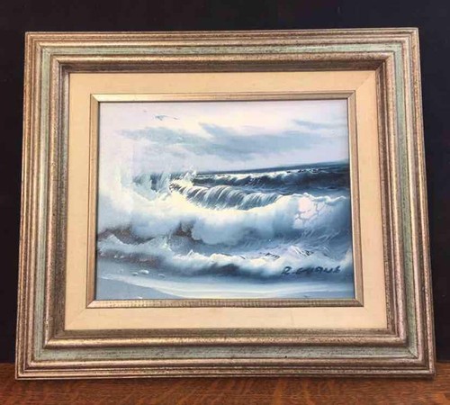 Vintage framed evans - vintage, r.