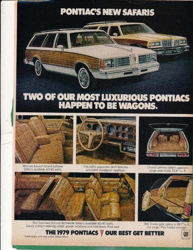 Magazine 1979 pontiac - magazine, ad