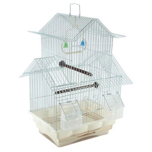 White inch medium parakeet - 18-inch,