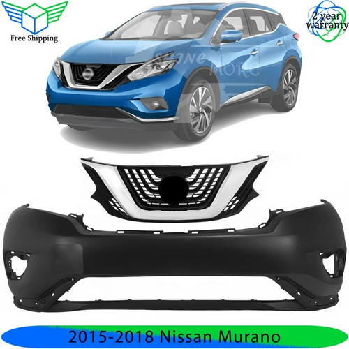 Front bumper cover paintable - front, &