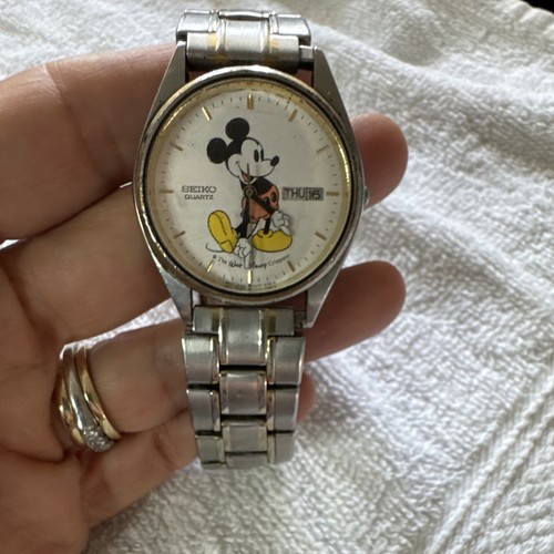 Seiko mickey mouse watch men - mouse, men's