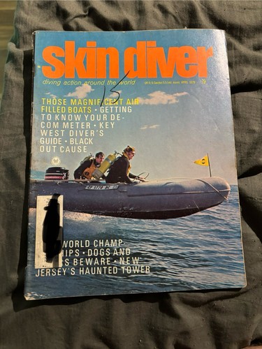 Skin diver magazine - diver, april
