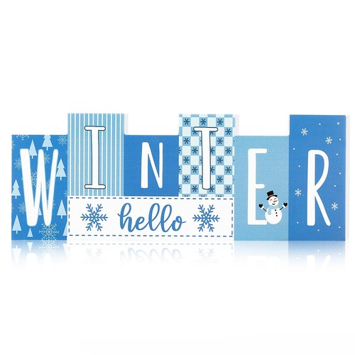 Hello winter wooden - winter,