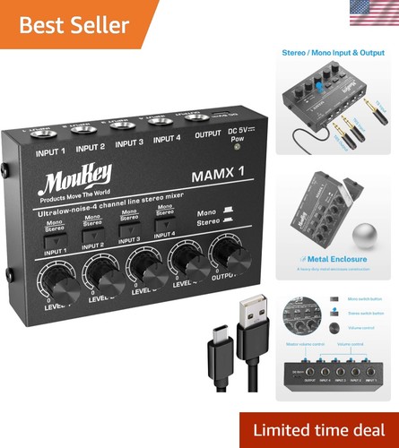 Powered mini mixer - mixer,